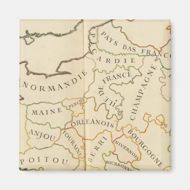 Provinces, France Magnet (Front)