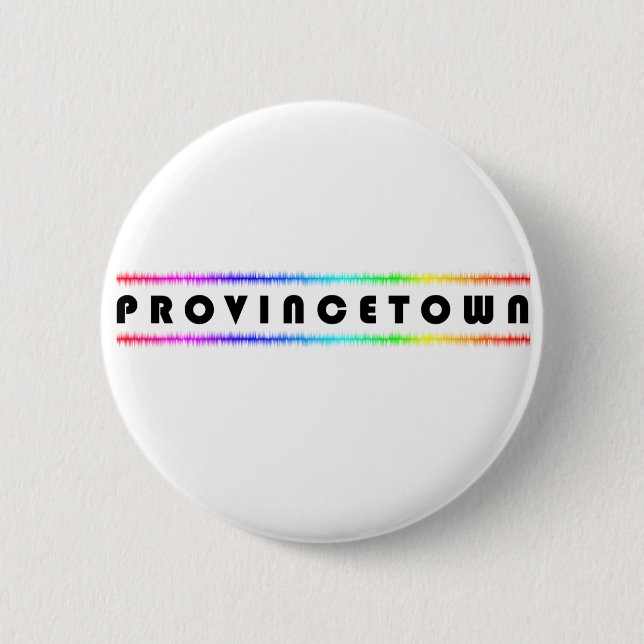 Provincetown 6 Cm Round Badge (Front)
