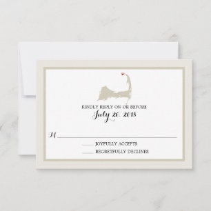 Provincetown Cape Cod Wedding RSVP