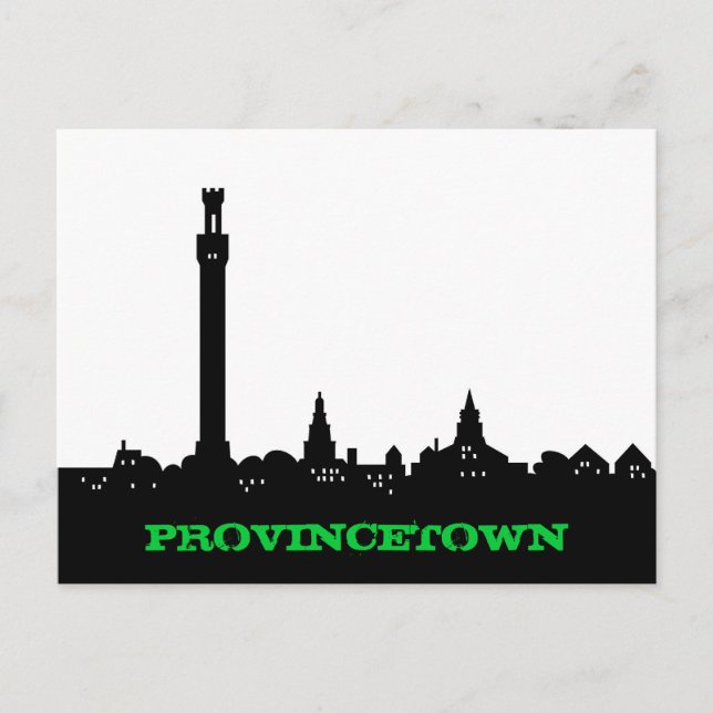 Provincetown cartoon postcard (Front)