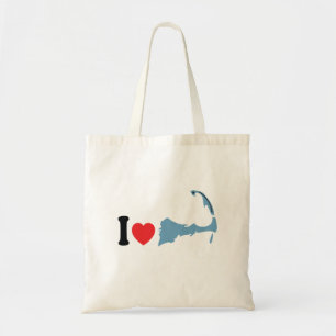 Provincetown "I Love" Design. Tote Bag
