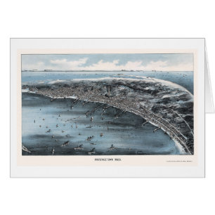 Provincetown, MA Panoramic Map - 1910