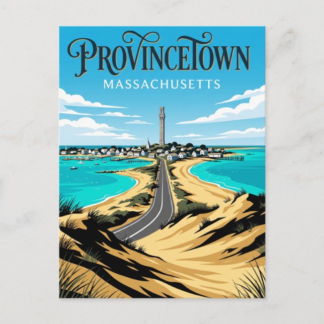 Provincetown USA Postcard (Front)