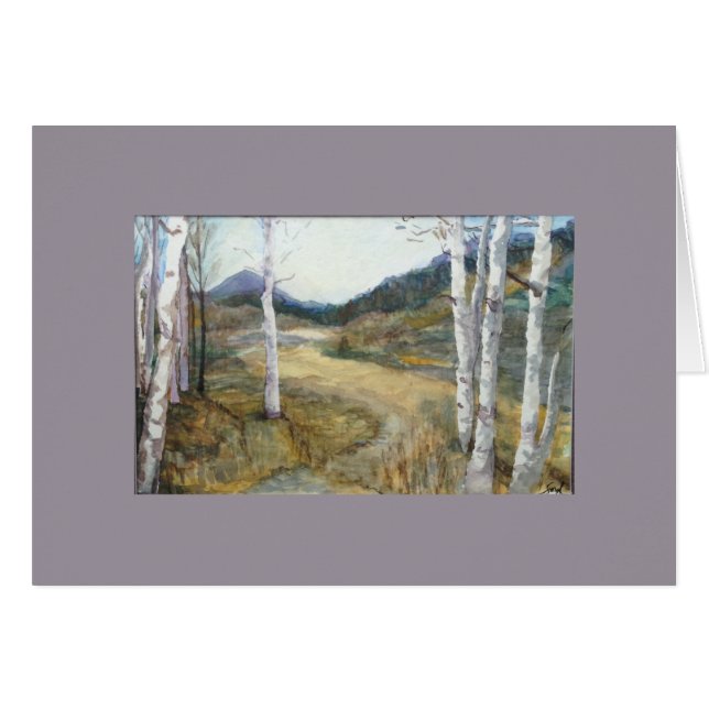 "Provo" card with envelope (Front Horizontal)