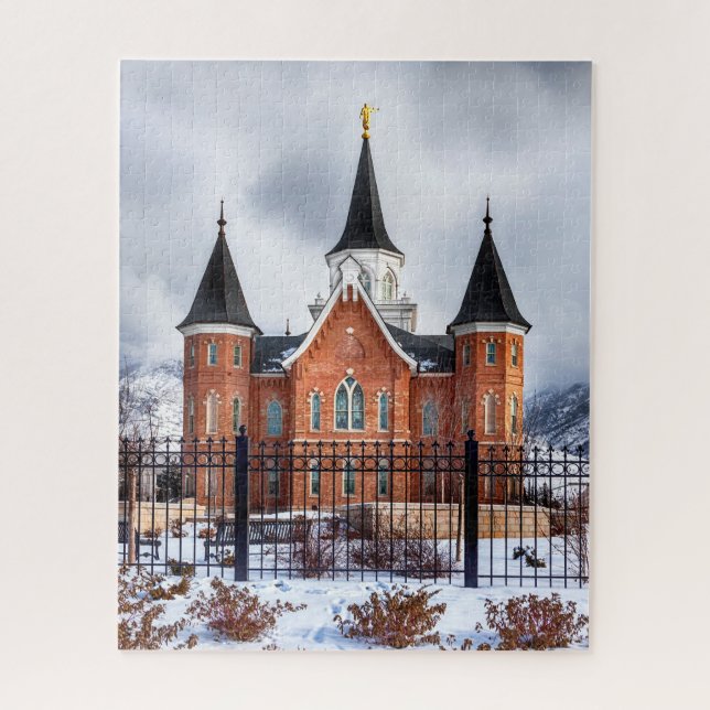 Provo City Centre LDS Temple Puzzle, puzzles (Vertical)