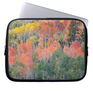Provo River and aspen trees 16 Laptop Sleeve