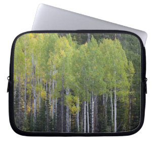 Provo River and aspen trees 2 Laptop Sleeve