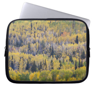 Provo River and aspen trees 3 Laptop Sleeve