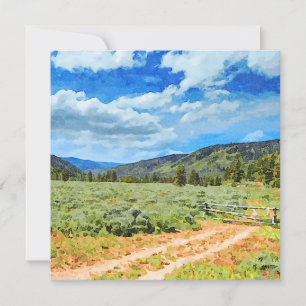 Provo River Valley in Uinta Mountains