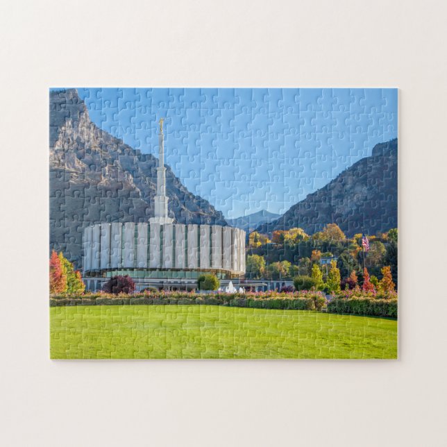 Provo Temple Puzzle (Horizontal)