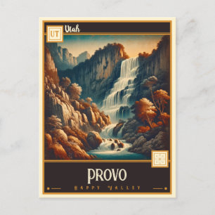 Provo, Utah Vintage Postcard