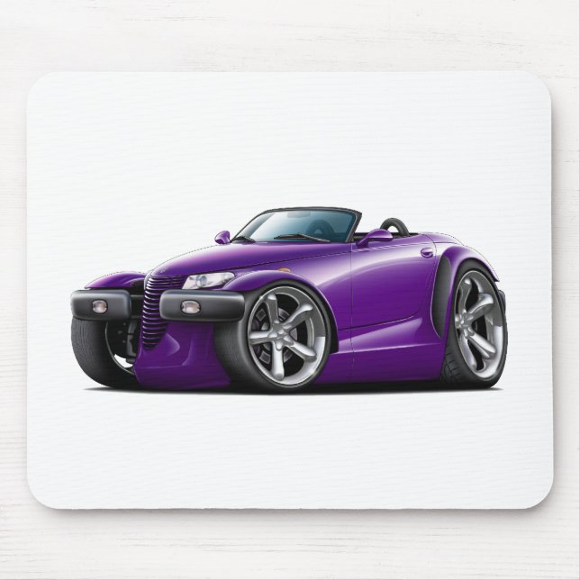 Prowler Purple Car Mouse Pad (Front)