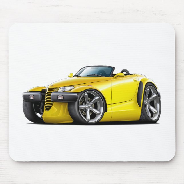 Prowler Yellow Car Mouse Pad (Front)