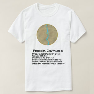 Proxima Centauri b Technical Data T-Shirt