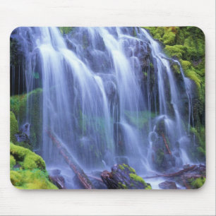 Proxy Falls in Oregon's Central Cascade Mountains Mouse Pad