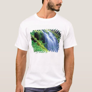 Proxy Falls in the central Oregon Cascades. T-Shirt