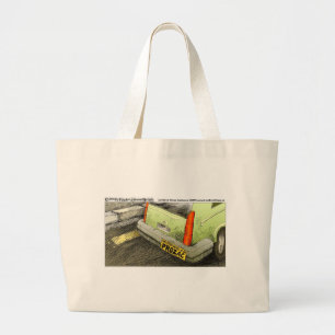 Prozac Bumper Sticker Funny Tees Cards & Gifts Large Tote Bag