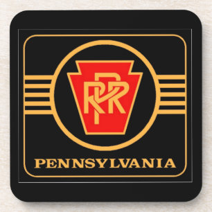 PRR Logo coaster set