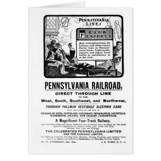 PRR Pennsylvania Limited Train 1900 (Front)