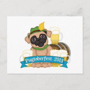 PRSDC Pugtoberfest 3 Postcard