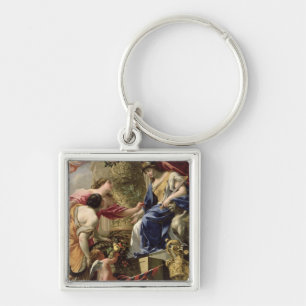 Prudence Leading Peace and Abundance, c.1645 (oil Key Ring