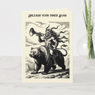 Pruflas Roar of the Wild Herald Card