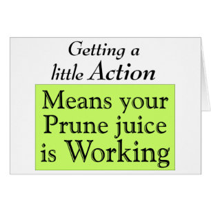 Prune juice