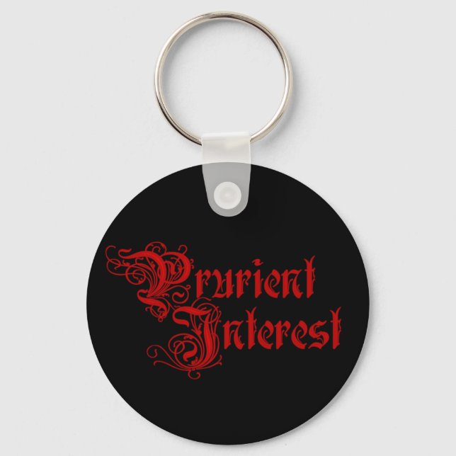 Prurient Interest Key Ring (Front)