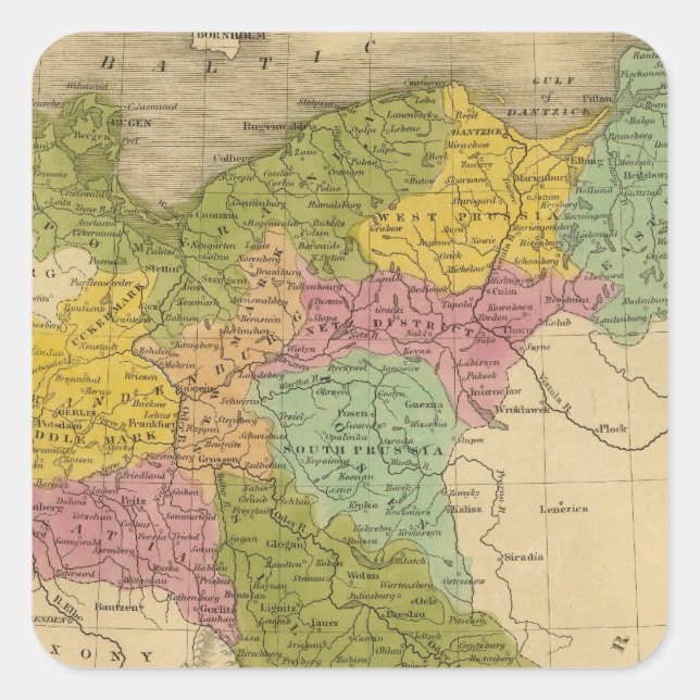 Prussia 4 square sticker (Front)