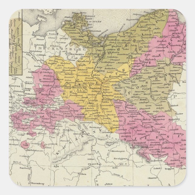 Prussia 7 square sticker (Front)
