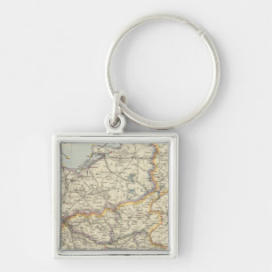 Prussia and Poland 2 Key Ring