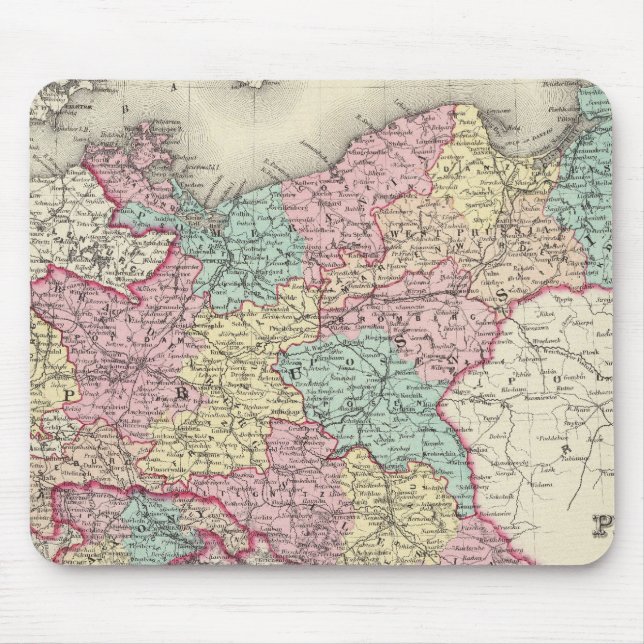 Prussia And Saxony Mouse Pad (Front)