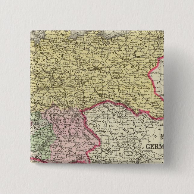 Prussia, German States 15 Cm Square Badge (Front)
