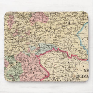 Prussia, German States Map by Mitchell Mouse Pad
