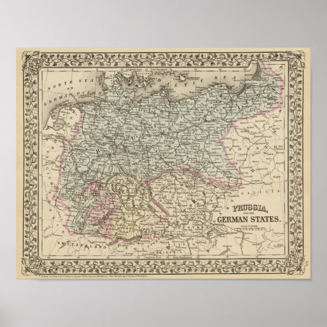 Prussia, German States Poster (Front)