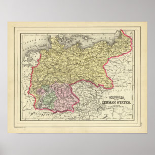 Prussia, German States Poster