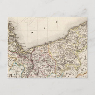Prussia, Germany, Poland 4 Postcard