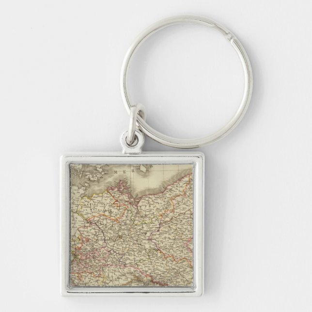 Prussia, Germany, Poland Key Ring (Front)