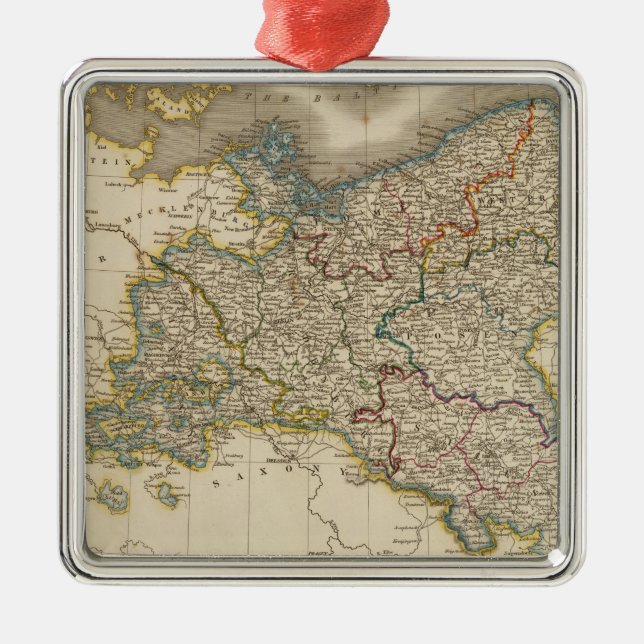 Prussia Metal Ornament (Front)