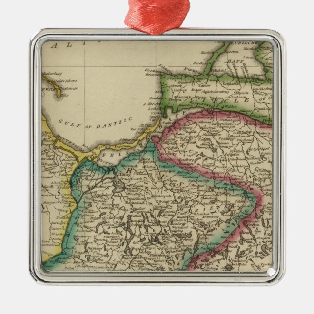 Prussia Metal Tree Decoration (Front)