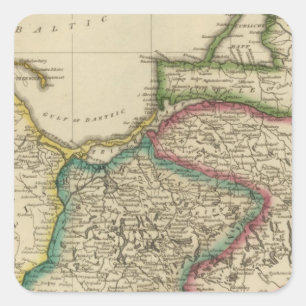 Prussia Square Sticker