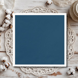 Prussian Blue Solid Colour Classic Elegant Napkin