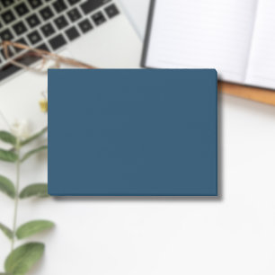 Prussian Blue Solid Colour   Classic   Elegant Post-it Notes