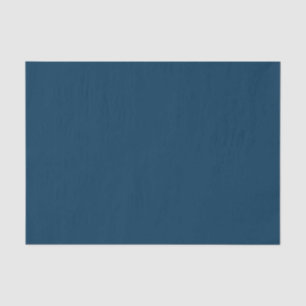 Prussian Blue Solid Colour Classic Elegant Tissue Paper