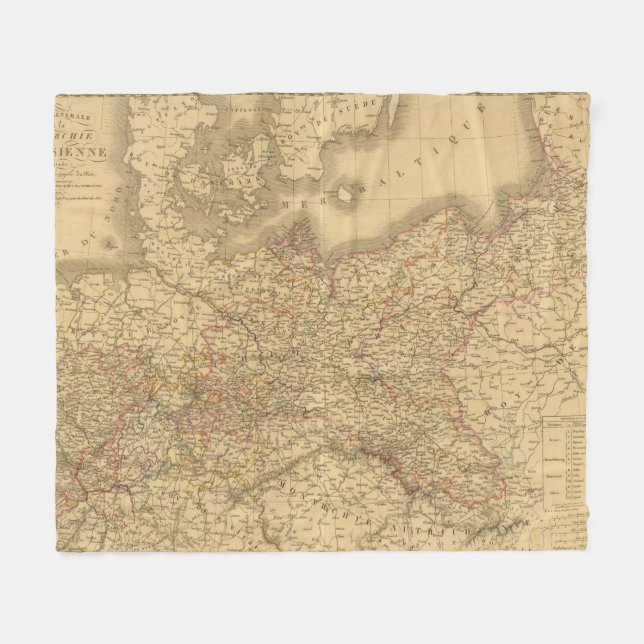 Prussian Empire 2 Fleece Blanket (Front (Horizontal))