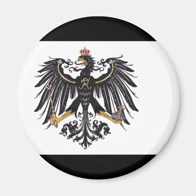 Prussian flag magnet (Front)
