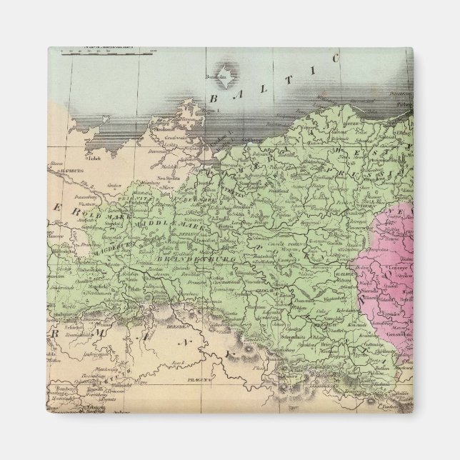 Prussian States 2 Magnet (Front)