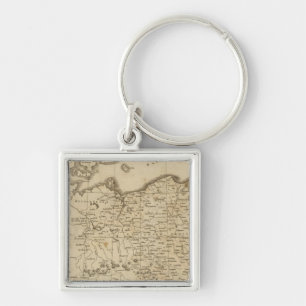 Prussian States 3 Key Ring