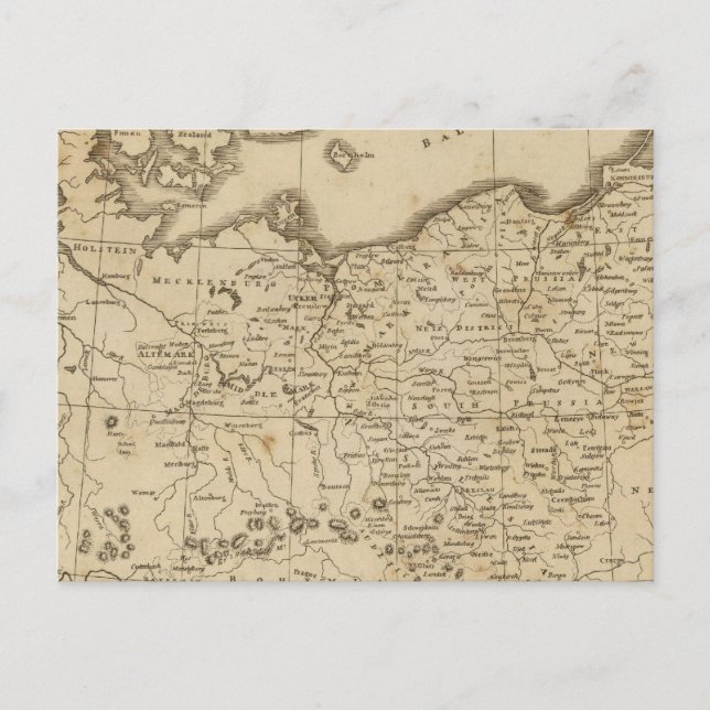 Prussian States 3 Postcard (Front)