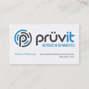 Pruvit Distributor Card